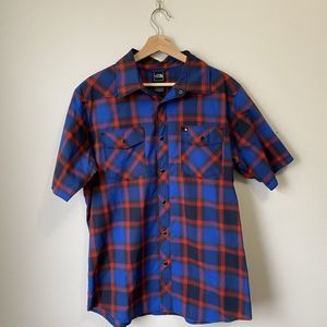 The North Face button down shirt M